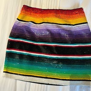 Ashish mini sequin skirt